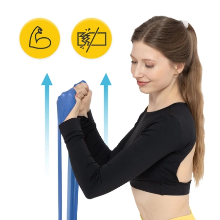 Bandă de reabilitare FLAT BAND 9-11 kg (4/7)