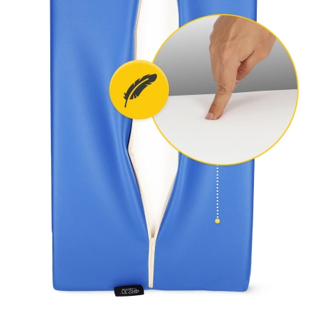 Semi-rolă de reabilitare, formă pentru masaj