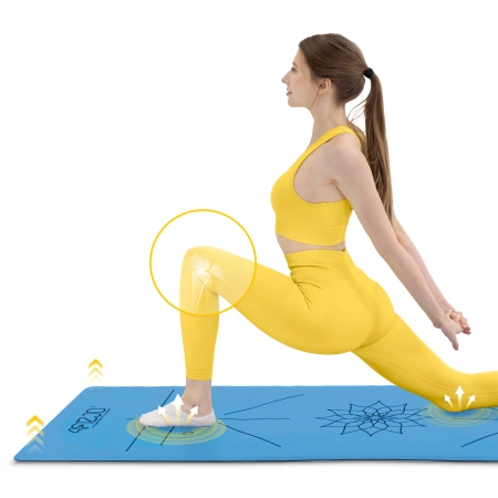 Saltea de exerciții din cauciuc anti-alunecare 4 mm