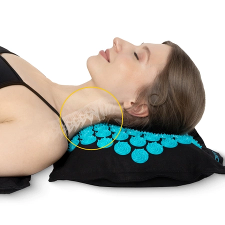 Saltea de acupresură ECO cu pernă și centură XL