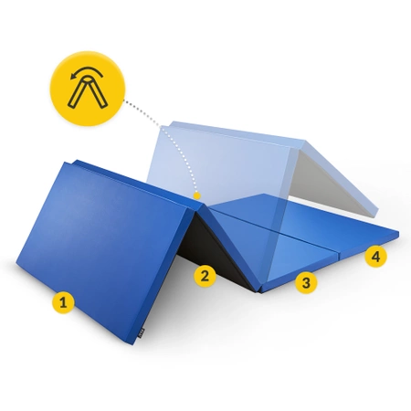 Saltea de gimnastică pliabilă XL