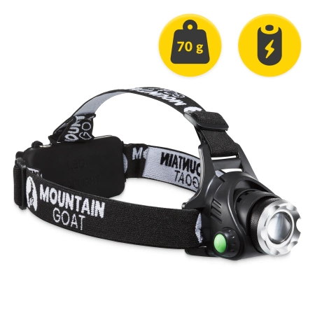 Lampă frontală cu LED Mountain Goat