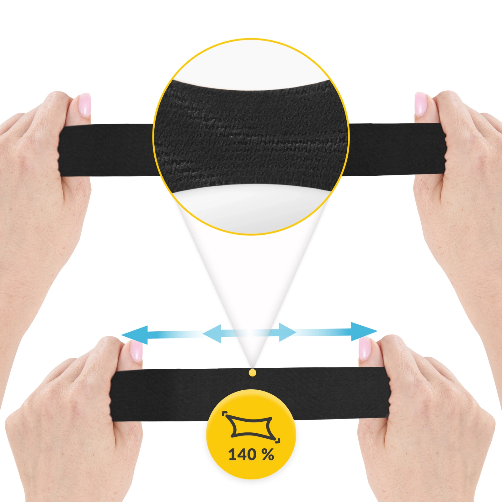 Bandă Kinesiotaping 5 cm x 5 m