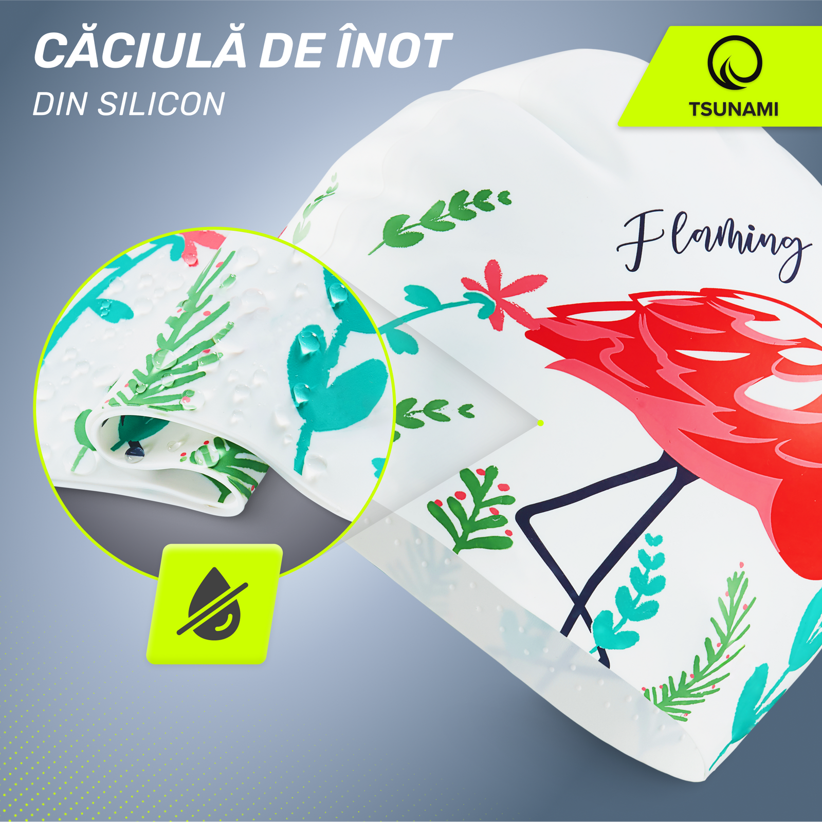 Căciulă de înot FLAMINGO