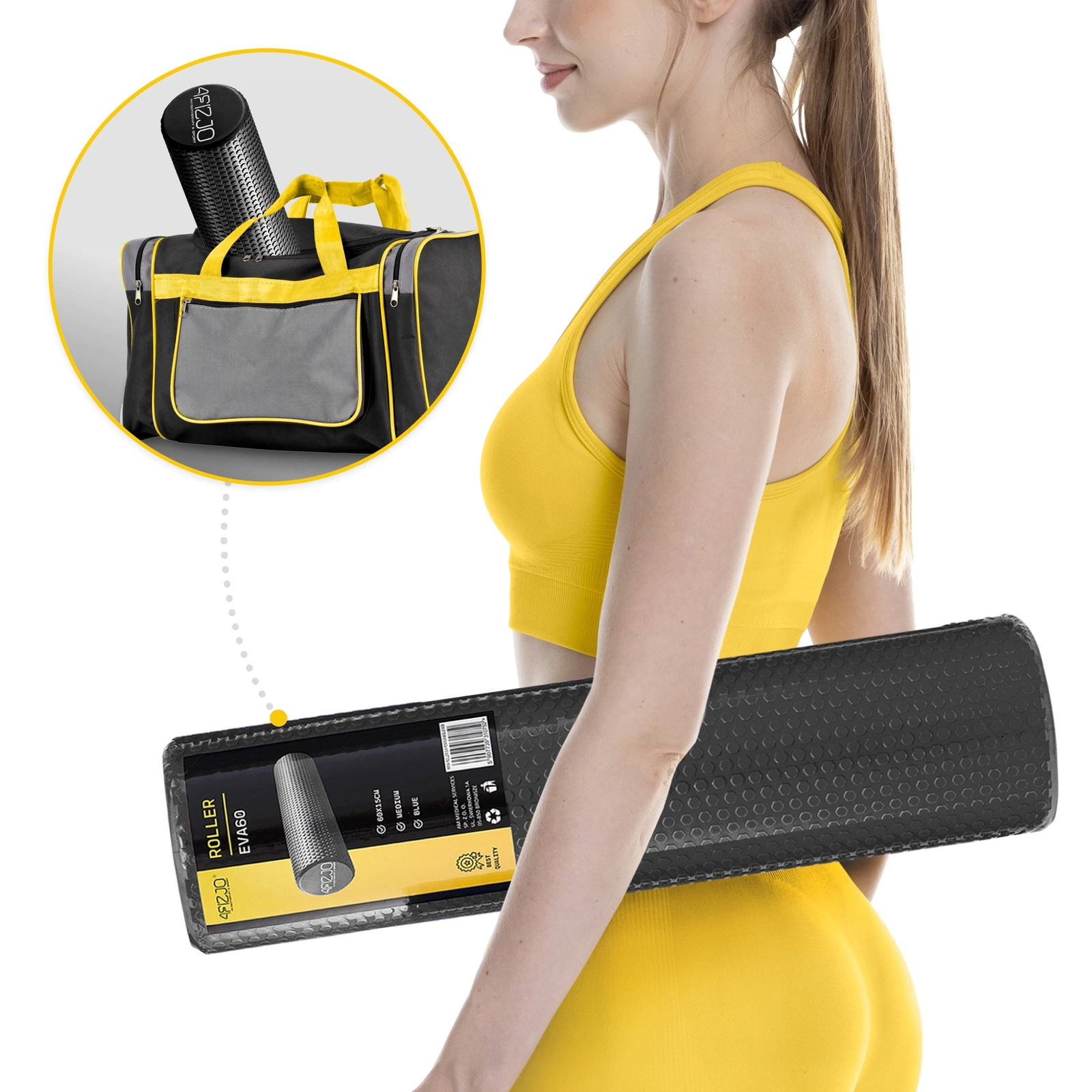 Rola cu mini proeminențe CARE+ 60CM