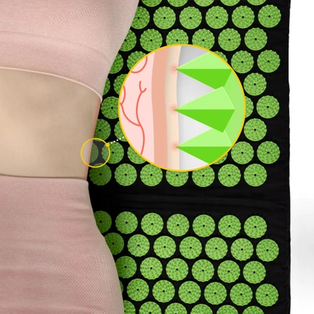 Covoraș clasică de presopunctură de mărime mare cu pernă XL