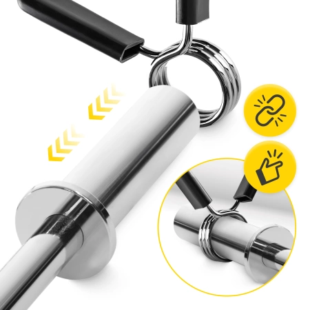 Cleme cu arc pentru gât de 30 mm,2 buc.