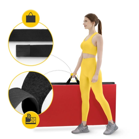 Saltea de gimnastică pliabilă XL