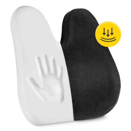 Perna ortopedică pentru spate PRO negru