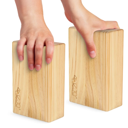 Cărămidă de yoga din lemn 4FIZJO