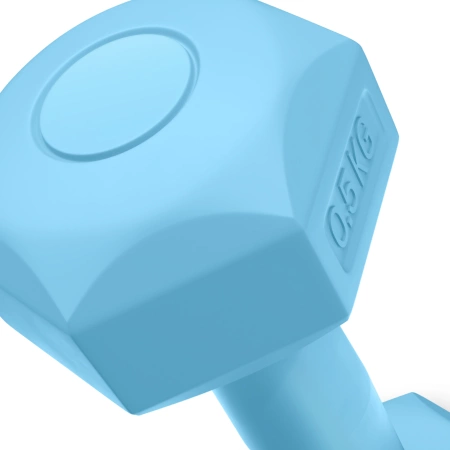 Halterele bitumice pentru exerciții 2 x 0,5 kg