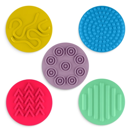 Discuri senzoriale pentru copii 25 cm set de 10 bucăți