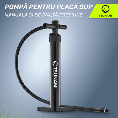 Pompă manuală de înaltă presiune pentru placa SUP TSUNAMI