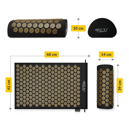 Covoraș clasică de presopunctură cu pernă