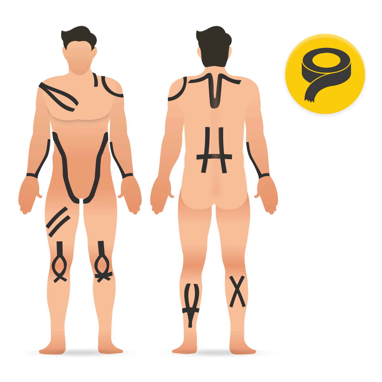 Bandă Kinesiotaping 5 cm x 31 m