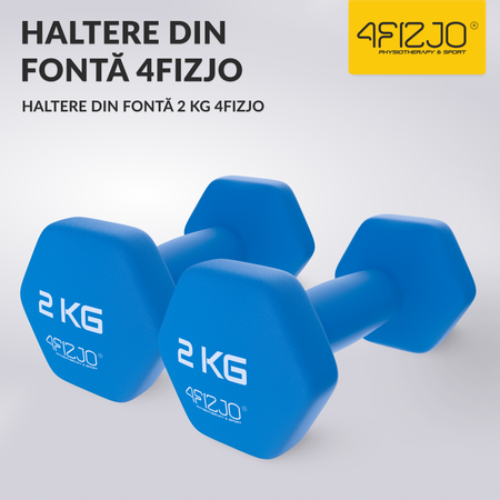 Haltere clasice 2 x 2 kg