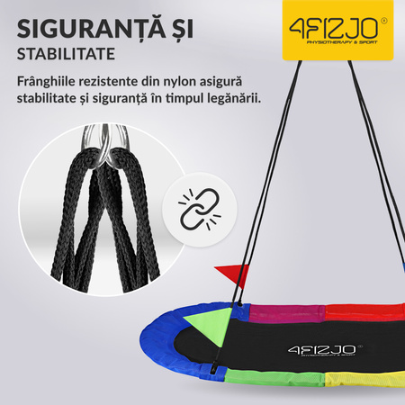 Leagăn de grădină cu cuib de barză 165 cm