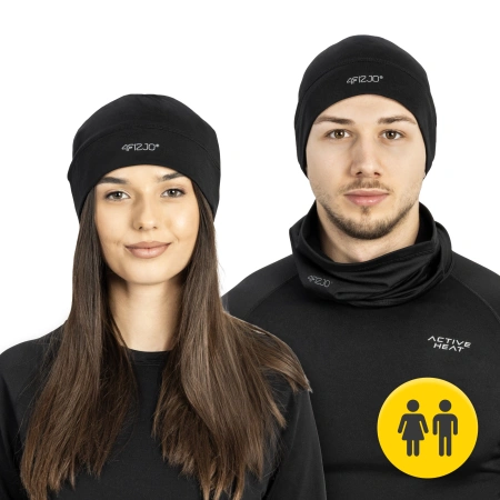Căciulă termică unisex – elastică, neagră