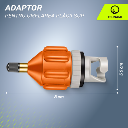 Adaptor de umflare pentru placa SUP TSUNAMI