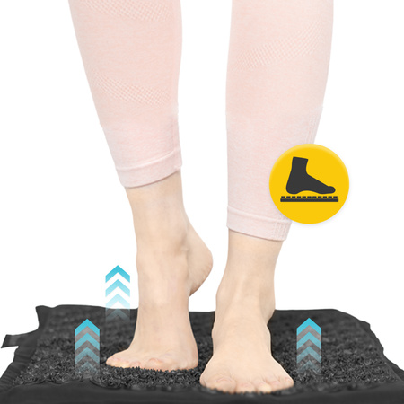 Covoraș de presopunctură ECO cu coji de hrișcă și nucă de cocos