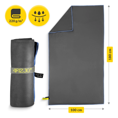 Prosop microfibră cu uscare rapidă 180 x 100 cm