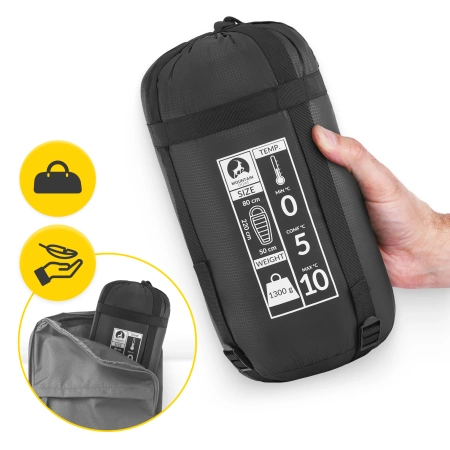 Sac de dormit mumie PRO