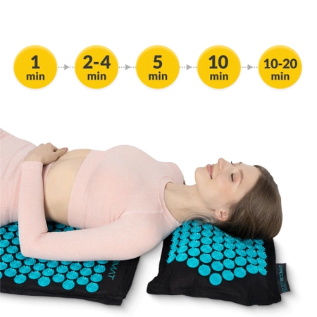 Covoraș de presopunctură ECO cu coji de hrișcă și nucă de cocos