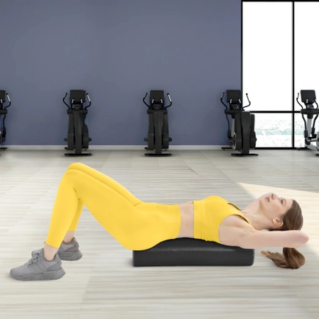 Roller de masaj cu proeminențe CARE+ 90 cm Negru