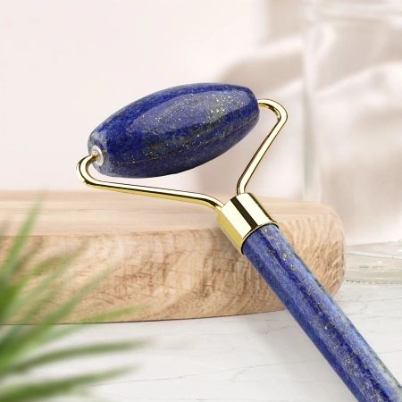 Roller facial natural din lazurit
