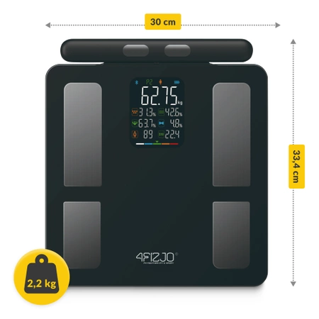 Cântar inteligent pentru baie cu aplicație ULTRA