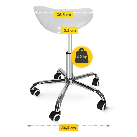 Scaun pivotant de tip șa pentru masaj ERGO