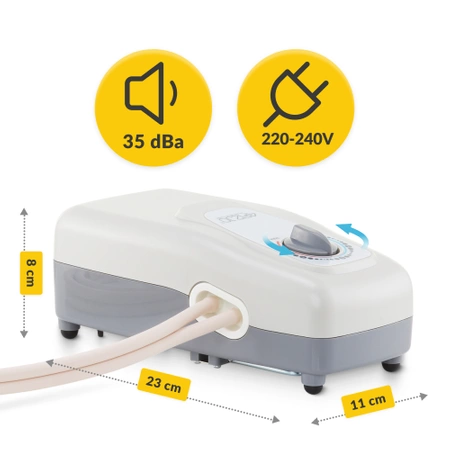 Saltea antiescară MED cu compresor