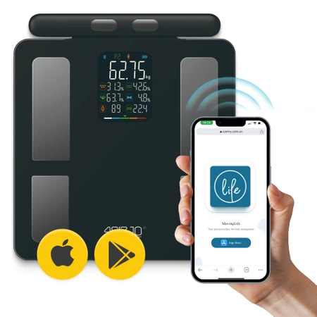 Cântar inteligent pentru baie cu aplicație ULTRA