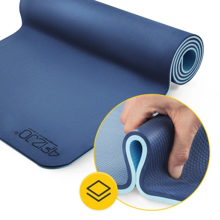 Saltea de exerciții TPE anti-alunecare 1 cm