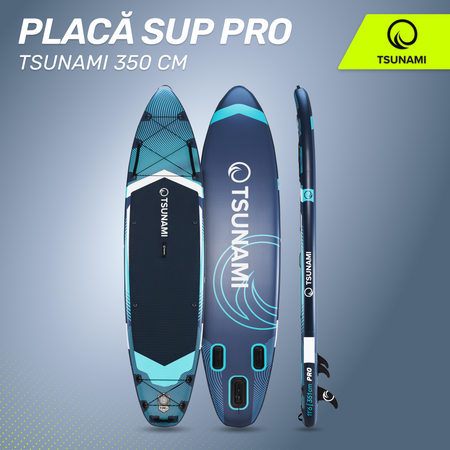 Placă SUP PRO TSUNAMI paddle board 350 cm T12