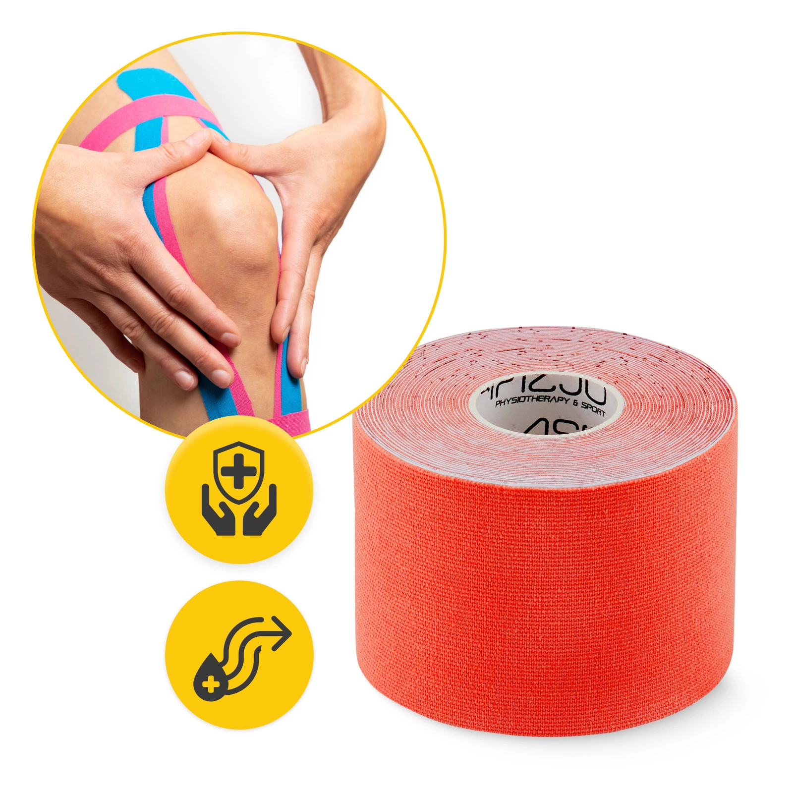 Bandă Kinesiotaping 5 cm x 5 m