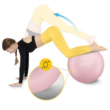 Minge gonflabilă de gimnastică pentru fitness 65 cm