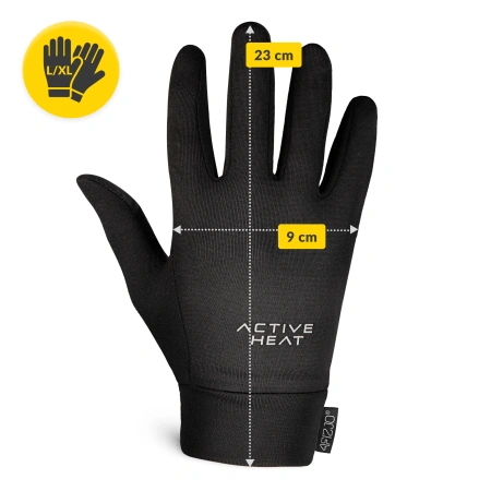 Set termic unisex 3 în 1 – căciulă + fular + mănuși L/XL