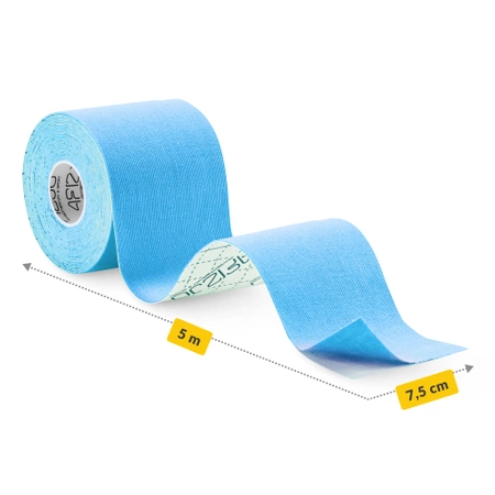 Bandă kinesiologică, Kinesio Tape, 7,5 cm x 5 m