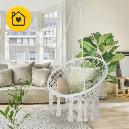 Leagăn de grădină BOHO Gri