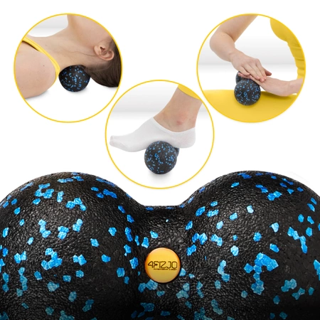 Minge dublă de masaj EPP 8 cm