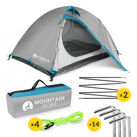 Cort turistic PRIME DUO MOUNTAIN GOAT gri