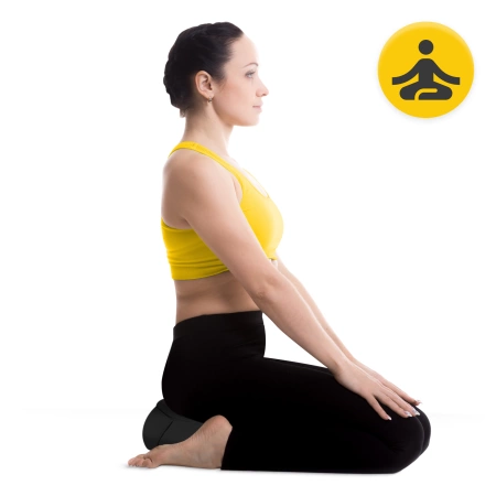 Perna de yoga Zafu semilună