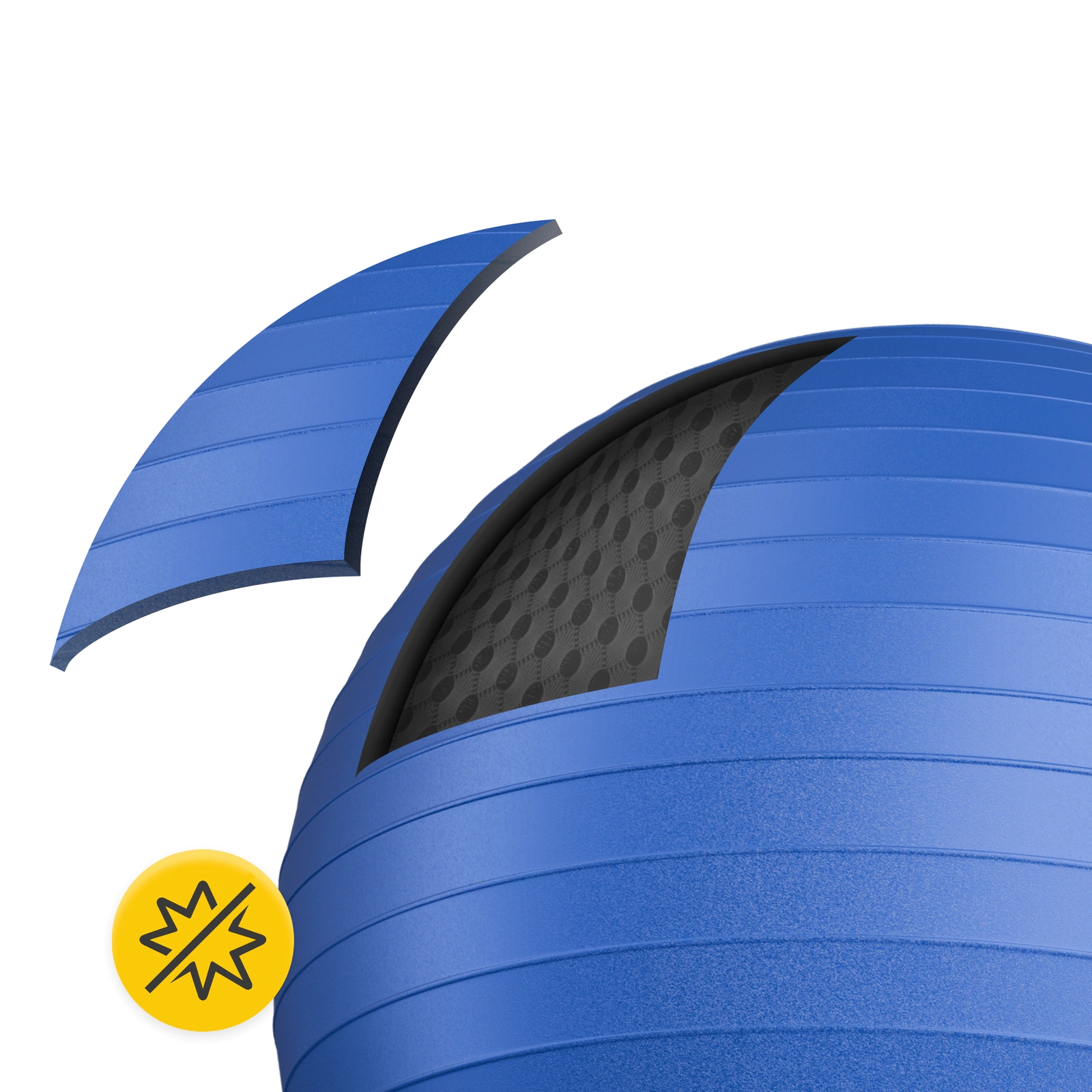 Minge de gimnastică gonflabilă 65 cm