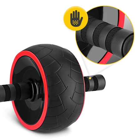 Roată pentru exerciții abdominale AB WHEEL XL