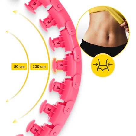 Hula Hop cu greutate și masaj