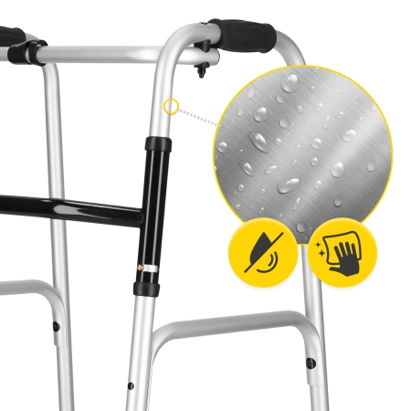 Balcon din aluminiu cu roți