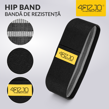 Bandă textilă de rezistență HIP BAND 25-30 kg (3/3)
