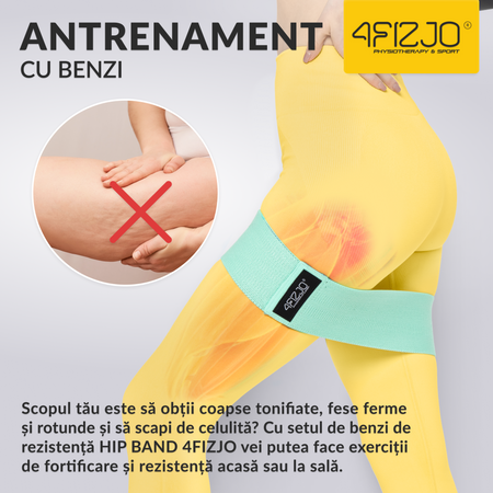 Set de benzi textile HIP BAND
