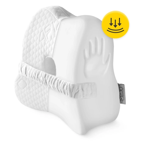 Pernă ortopedică PRO în formă de pană între picioare